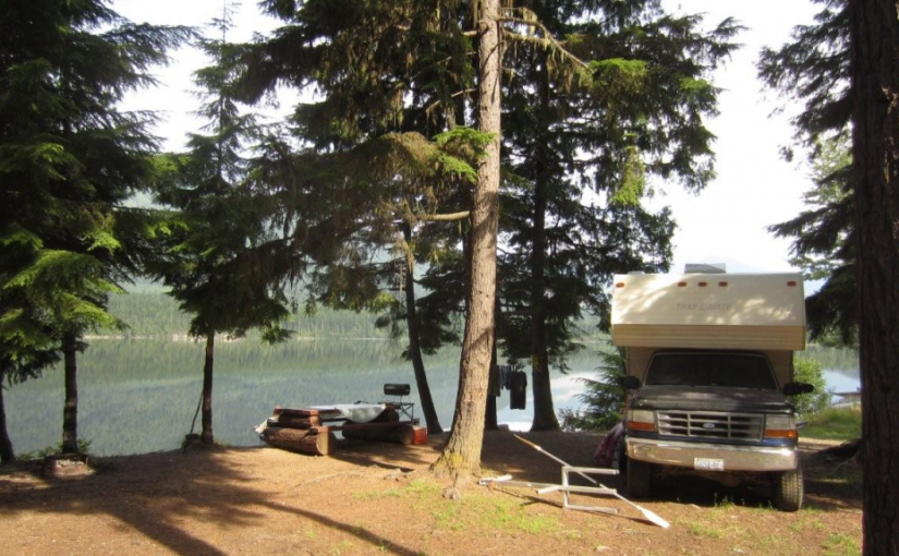 Stevens Creek Rec Site ( Whatshan lake )